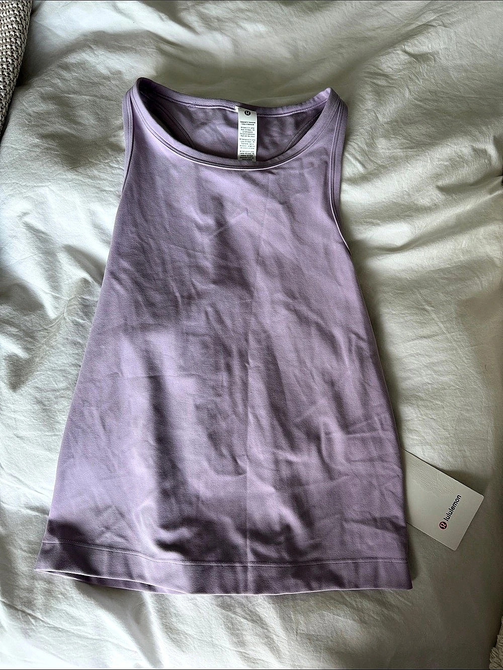 Lululemon Lavender Athletic Tank Top & Skirt Set NWT - Picture 2 of 4